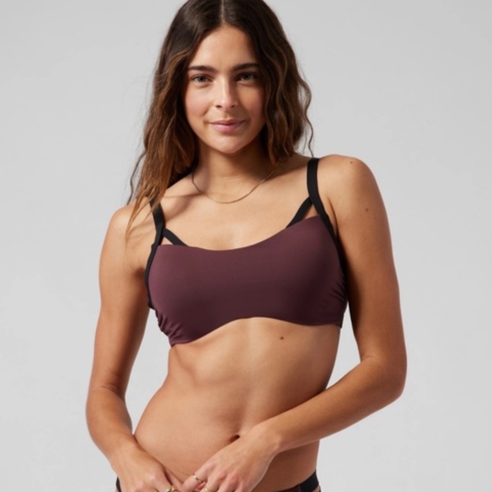 Athleta Palm Bra Cup Bikini Top *NWT